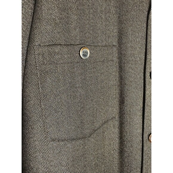 Tommy Bahama Mens Wool Tweed Cruiser Coat Size XL Brown - Picture 3 of 12